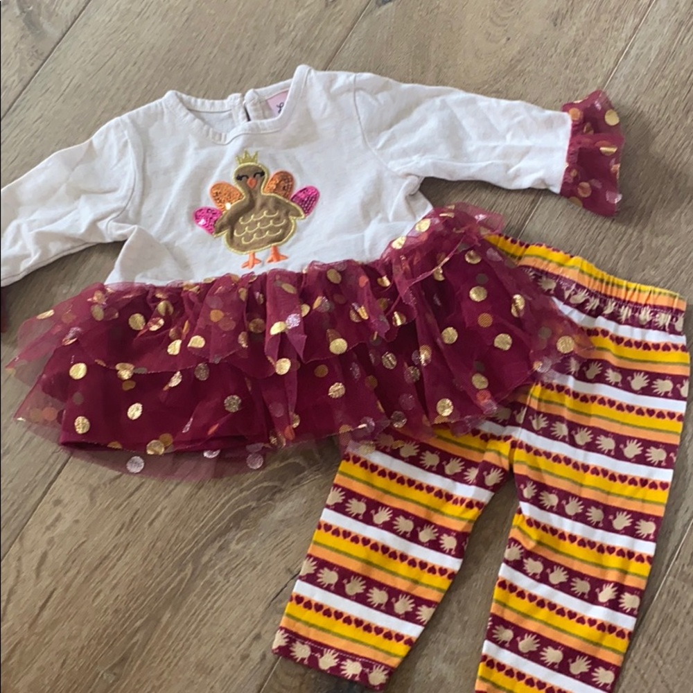 Two piece thanksgiving outfit